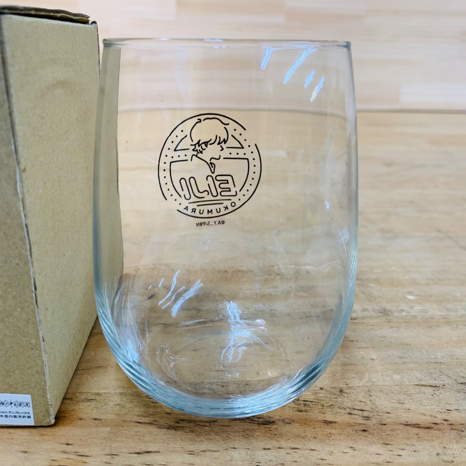 BANANAFISH いろいろ 2Q32735-10 未使用品 BANANAFISH バナバフィッシュ 奥村英二 グラス