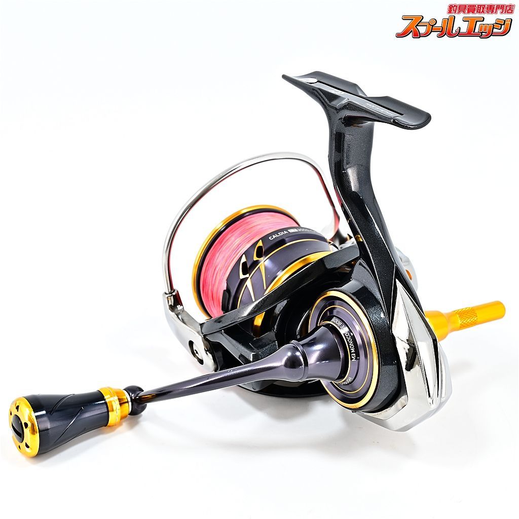 ★☆【ダイワ】 21カルディア LT 3000-CXH ゴメクサスカスタムハンドルノブ装着 DAIWA CALDIA★☆m36842