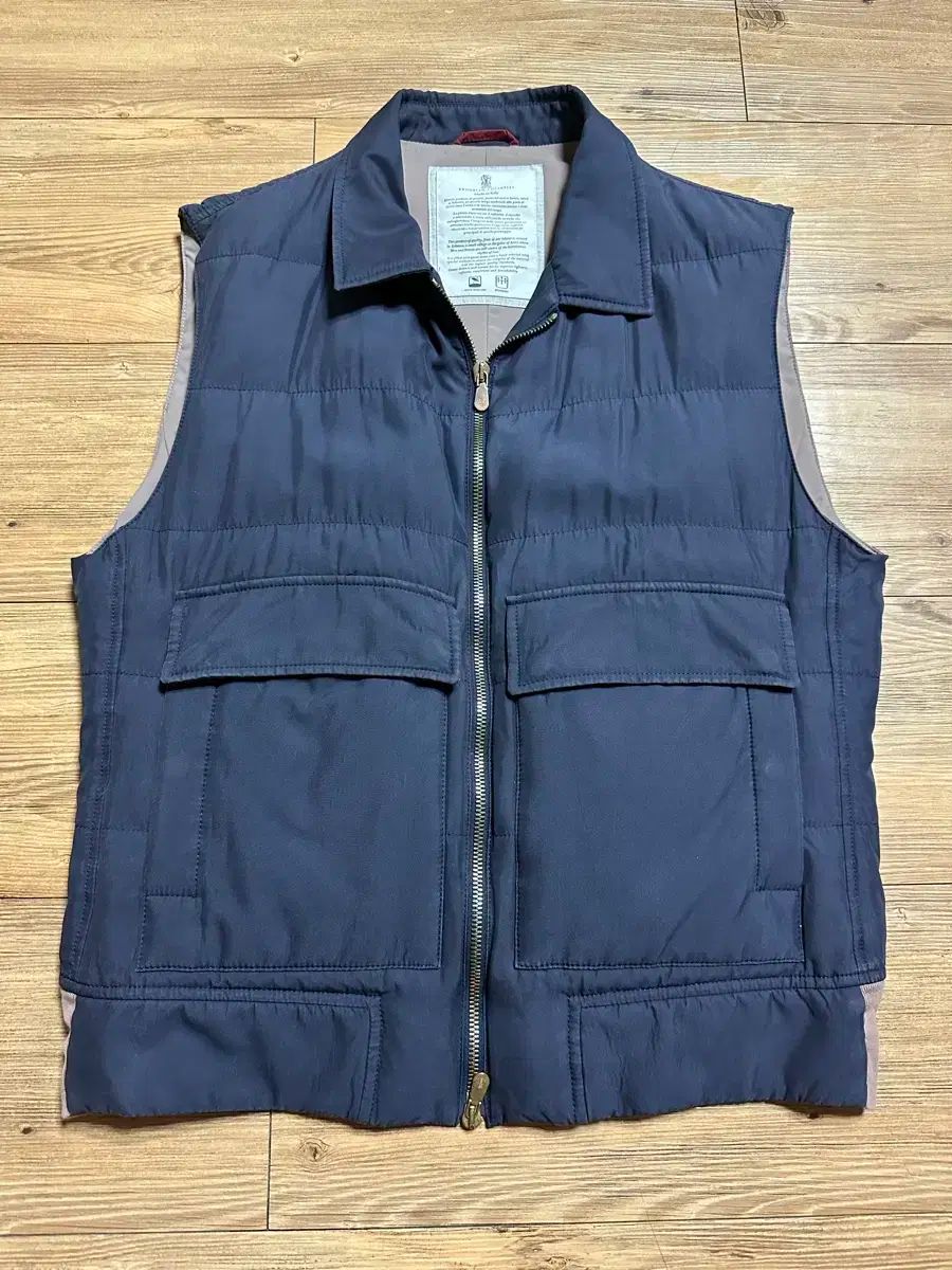 ブルネロ BRUNELLO CUCINELLI(ブルネロクチネリ) メンズ グース ダウン ダウンジャケット ベスト M
