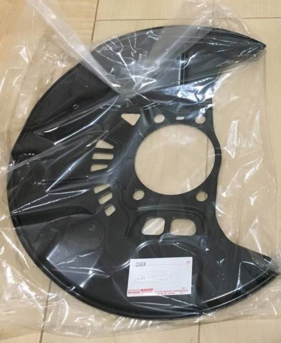 新品 純正品 トヨタ ディスクブレーキダスト カバー FR 適合: アルファード