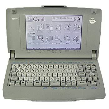 中古-非常に良い】 東芝 ワープロ ルポ Rupo Qual JW-F550