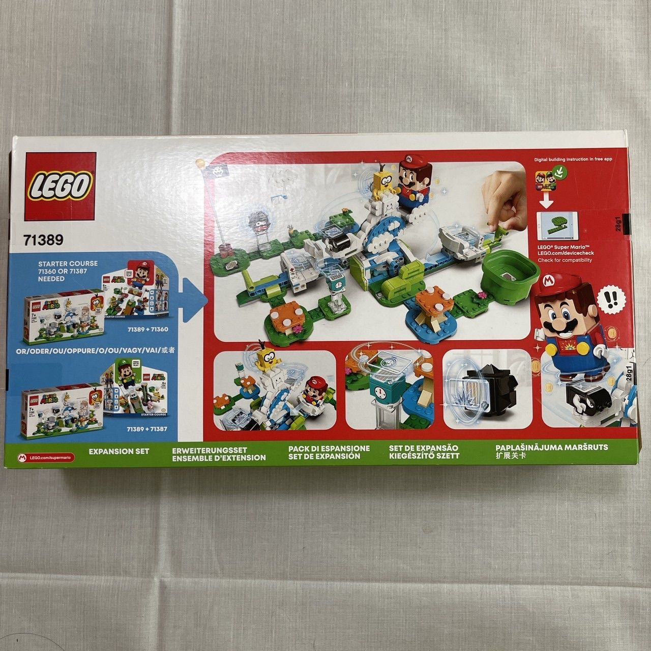 新品 LEGO レゴ マリオ 71389 ジュゲム の フワフワ チャレンジ - メルカリ