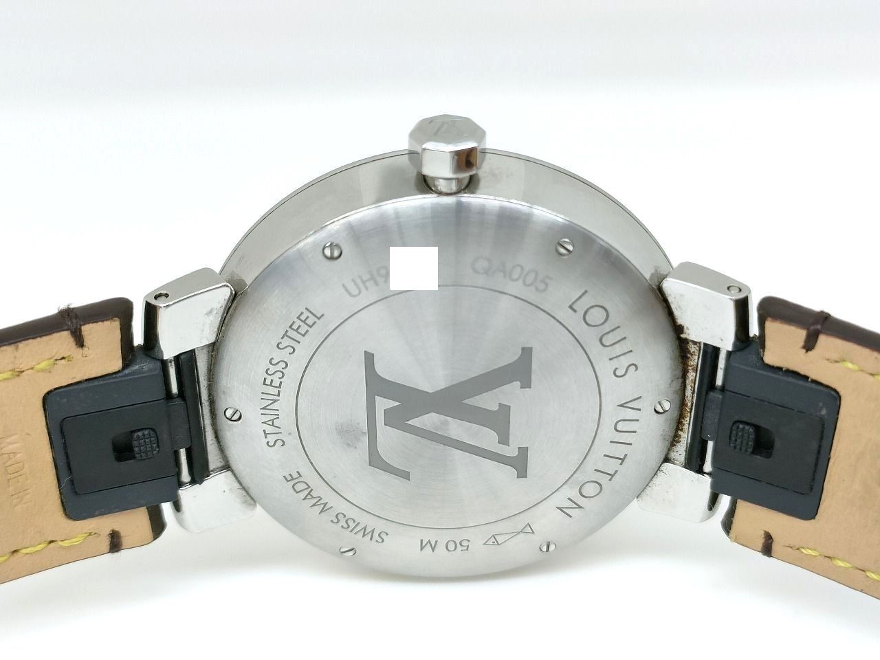 LOUIS VUITTON ルイヴィトン タンブール スリム モノグラム マカサーGM メンズ クォーツ 腕時計 モノグラム QA005Z - メルカリ