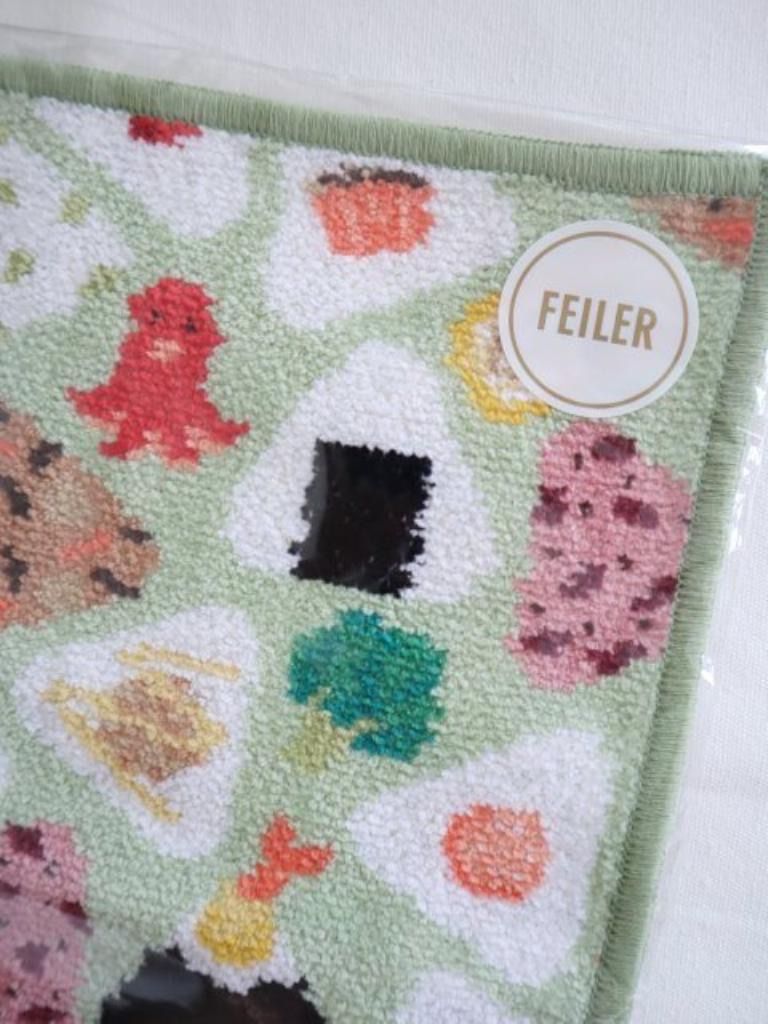 未使用】 ☆FEILER フェイラー ベントウグリーン ハンカチ 2023