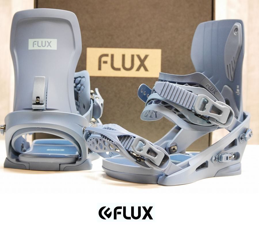 26 FLUX XF - BLUE GRAY - Sサイズ 保証付 スノーボード バインディング