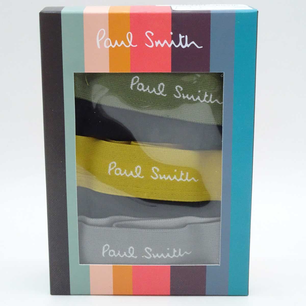 【未使用】[3枚組] ポール・スミス ボクサーパンツ ボクサーブリーフ アンダーウェア 下着 S M1A-914C-A3PK17 メンズ Paul Smith