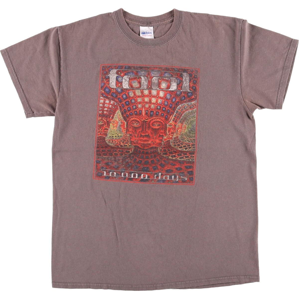 古着 00年代 ギルダン GILDAN TOOL トゥール バンドTシャツ バンT メンズM相当|eaa543949