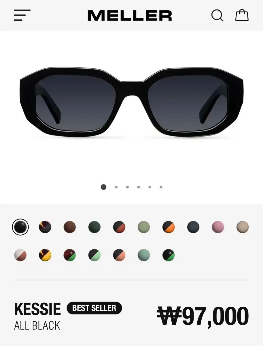 サングラス　オーバル　meller サングラス オーバル meller