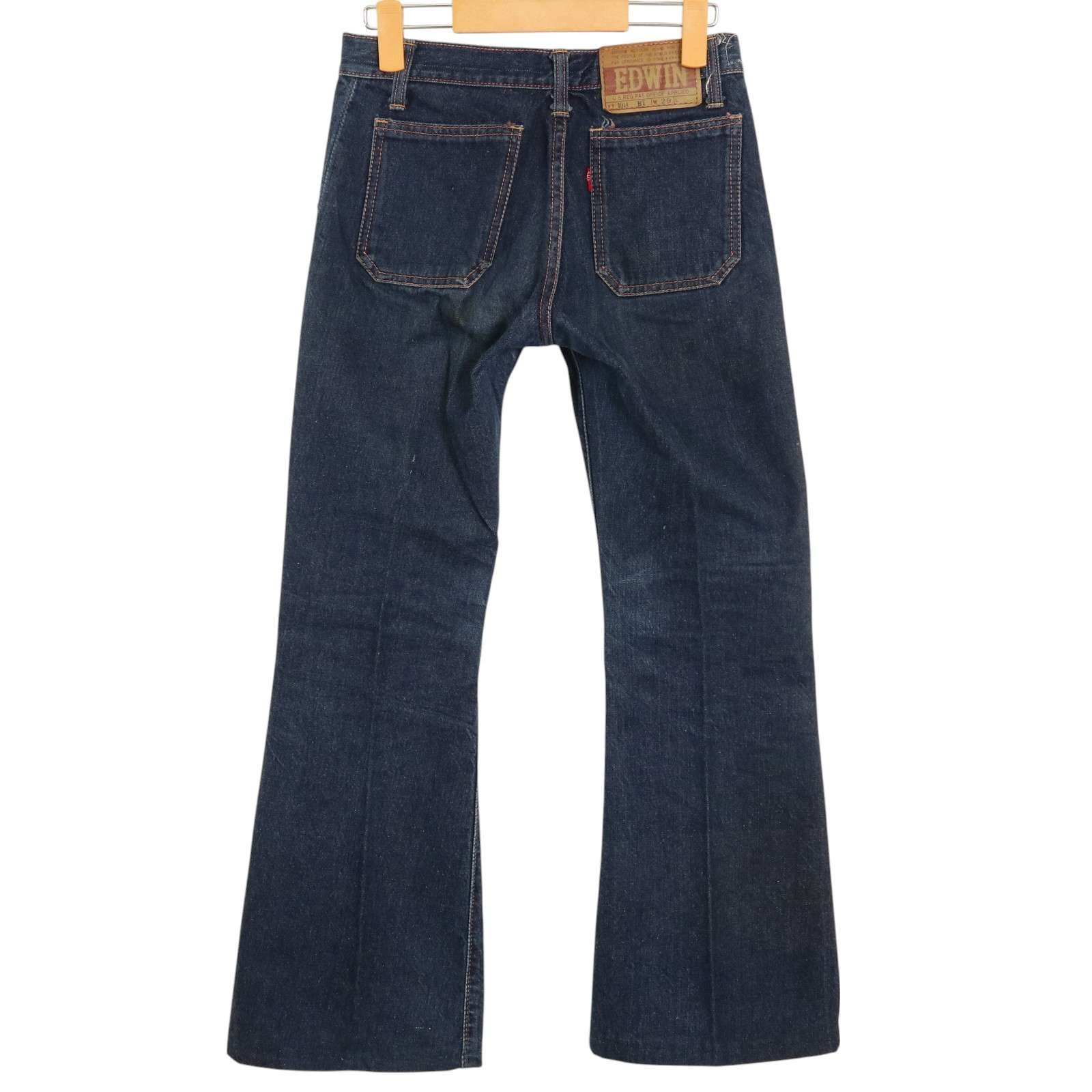 EDWIN エドウィン 通年 フレア ブーツカット デニム パンツ