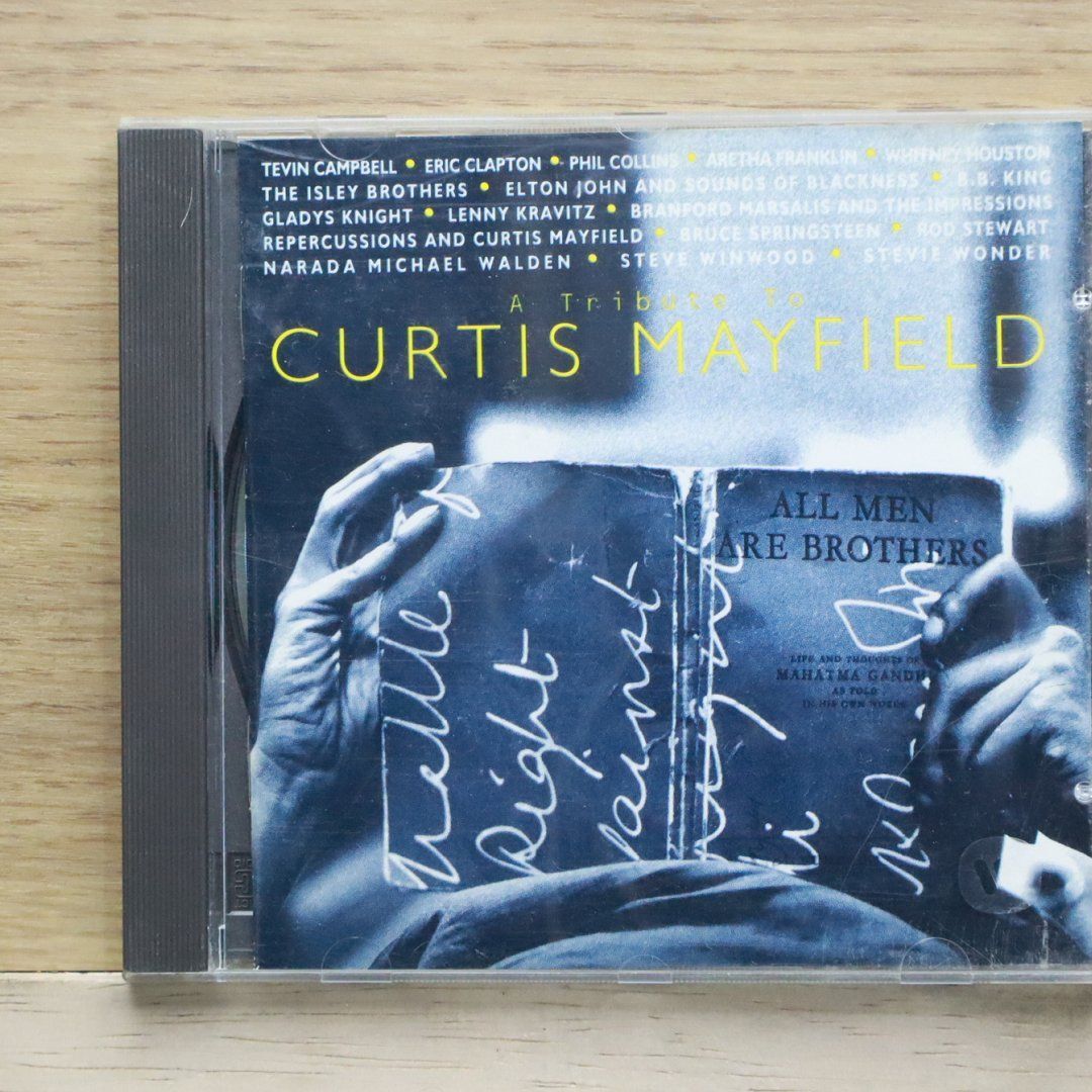 クリエイティブメモリーズ　アルバムカバー　12インチ　ストロベリーフィールズ 中古CD☆カーティス・メイフィールド/Curtis Mayfield□ Tribute