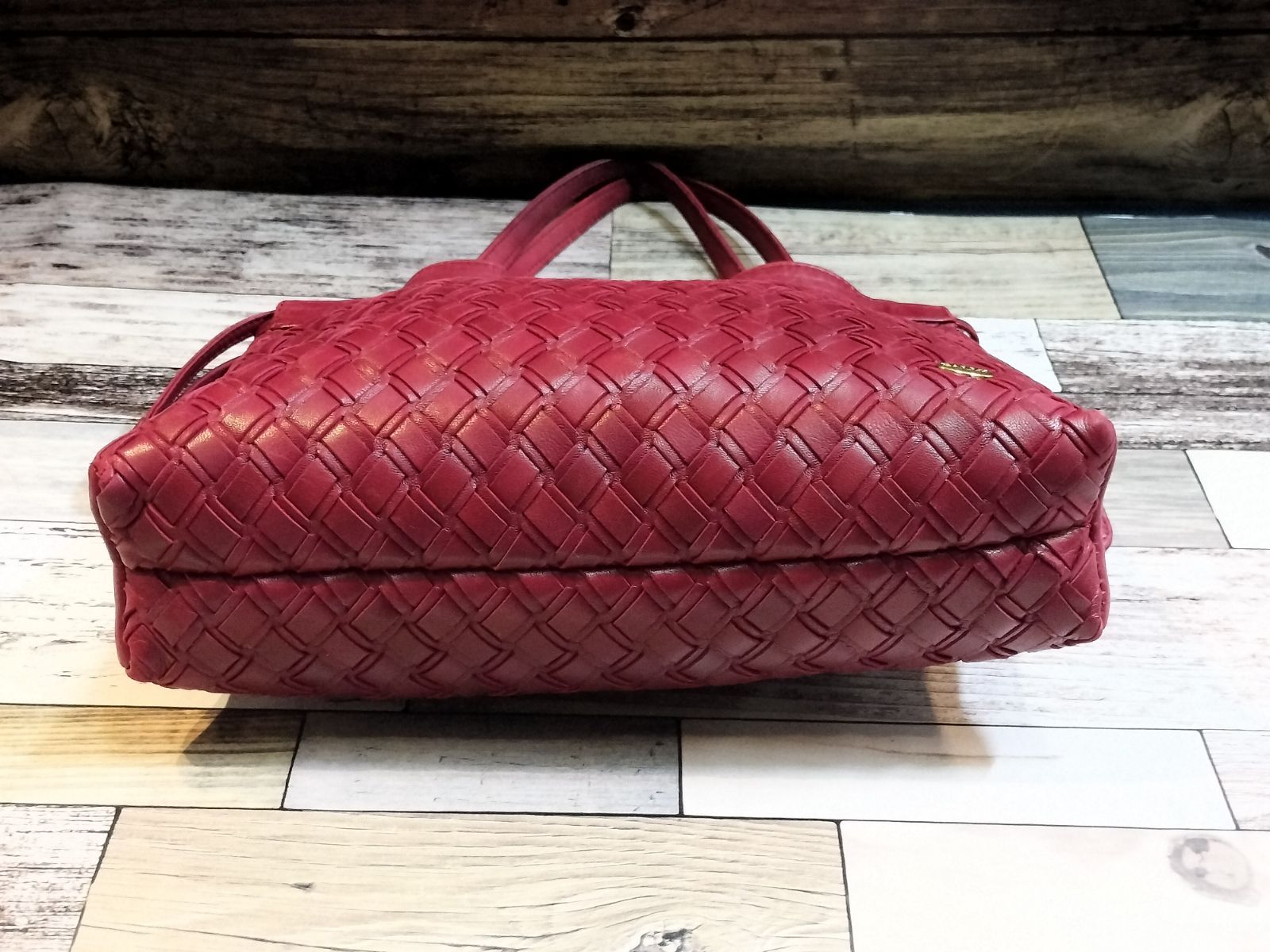 バリー ヴィンテージ レザー ハンドバッグ Bally - バリー バッグ ヴィンテージ レザー ハンドバッグ