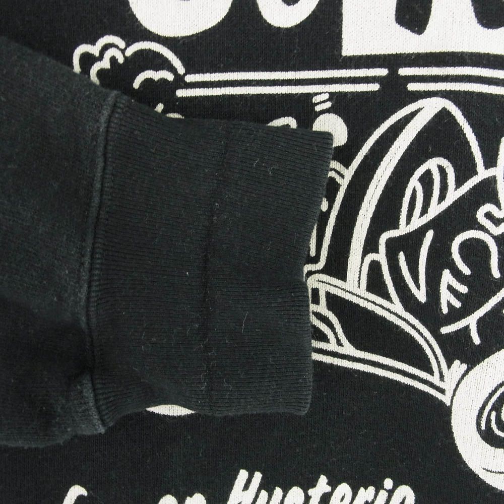 HYSTERIC GLAMOUR フロントロゴプリントスウェット M 入手困難】ヒステリックグラマー☆ヒスガールプリントスウェット