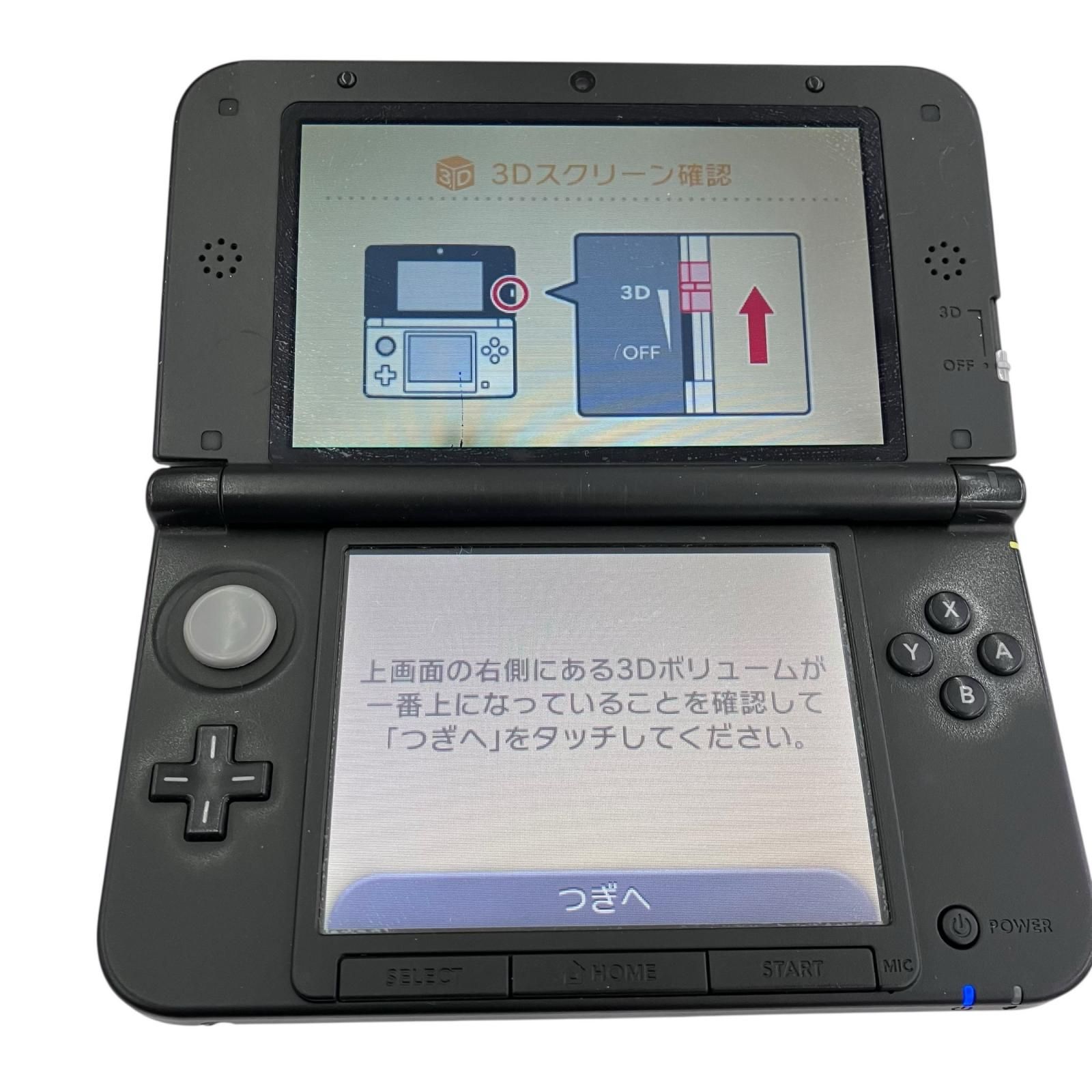 186000 現状品 Nintendo 任天堂 ニンテンドウ 3DS LL SPR-001 ブラック