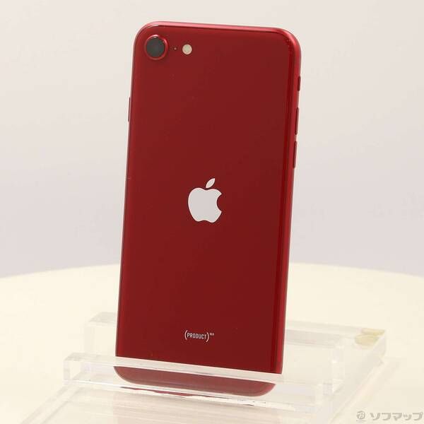 中古品〕 iPhone SE 第3世代 64GB プロダクトレッド MMYE3J／A