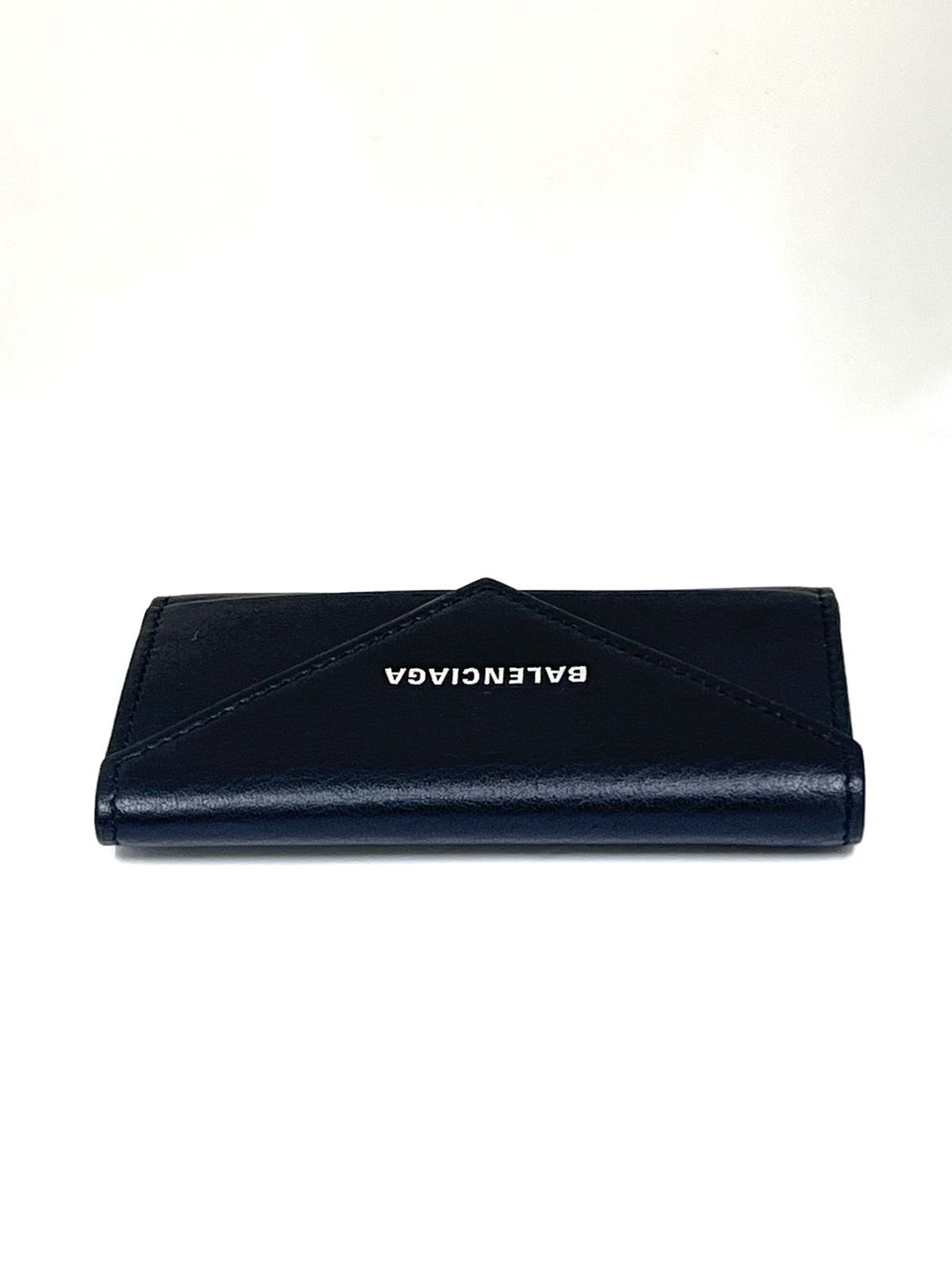 BALENCIAGA バレンシア キーケース 6連 キーリング ロゴ