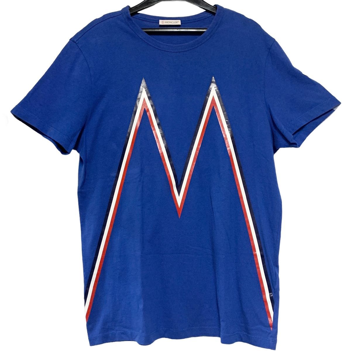 MONCLER モンクレール MONCLER モンクレール 半袖 tシャツ ブルー S