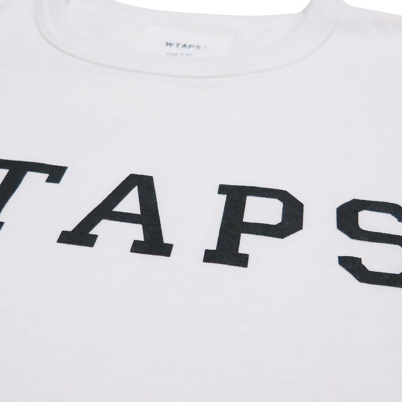 25SS WTAPS ACADEMY 01 SS CTPL WHITE S WTAPS ダブルタップス 25SS 