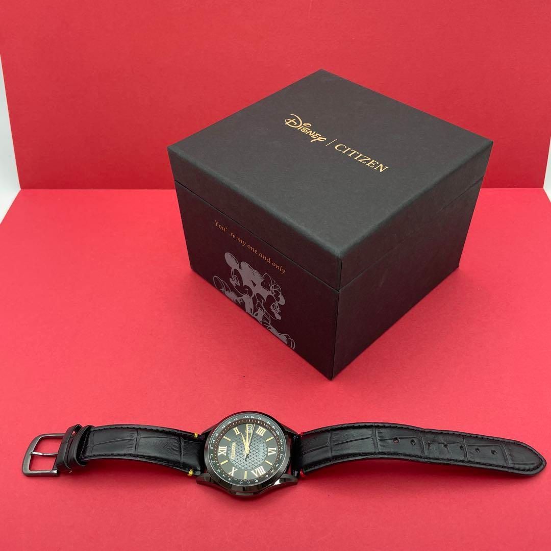 CITIZEN ディズニー限定600本 ブラック メンズ CB1118-01E/H149