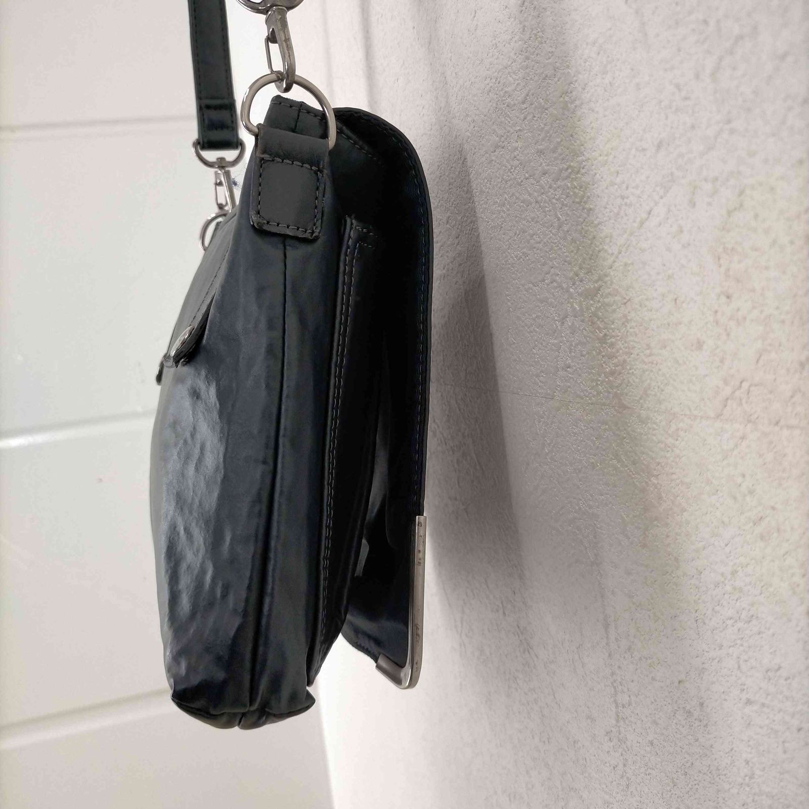 Jean Paul Gaultier★90s★ゴシック ロゴ ショルダーバッグ Jean Paul Gaultier☆90s☆ゴシック ロゴ ショルダーバッグ