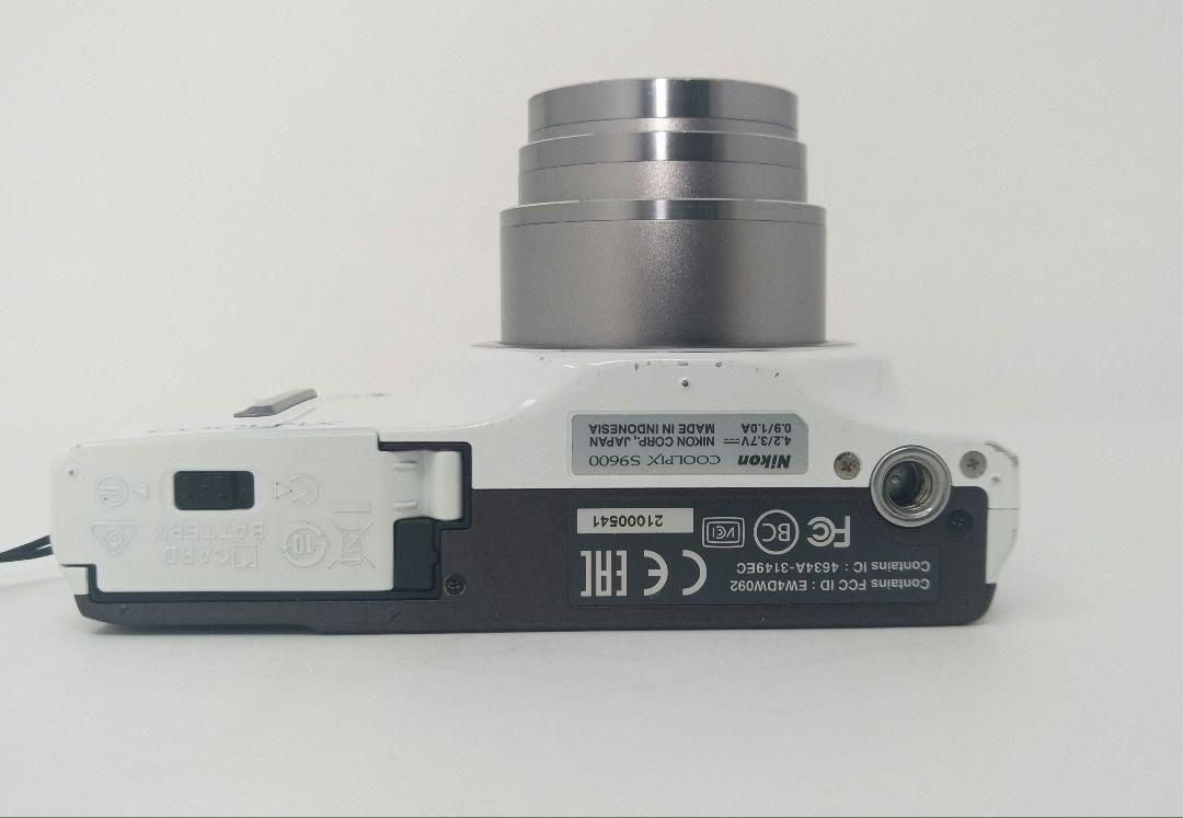 Nikon COOLPIX S9600 WH クールピクス ホワイト*R49 - メルカリ