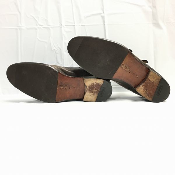 試着交換OK！a.testoni ア・テストーニ イタリア製 ダブルモンク