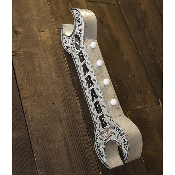 アメリカンクラシック LED Sign GARAGE ガレージ 整備工場 照明 看板