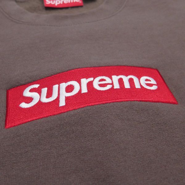 美品 SUPREME シュプリーム 22AW BOX LOGO CREWNECK ボックス
