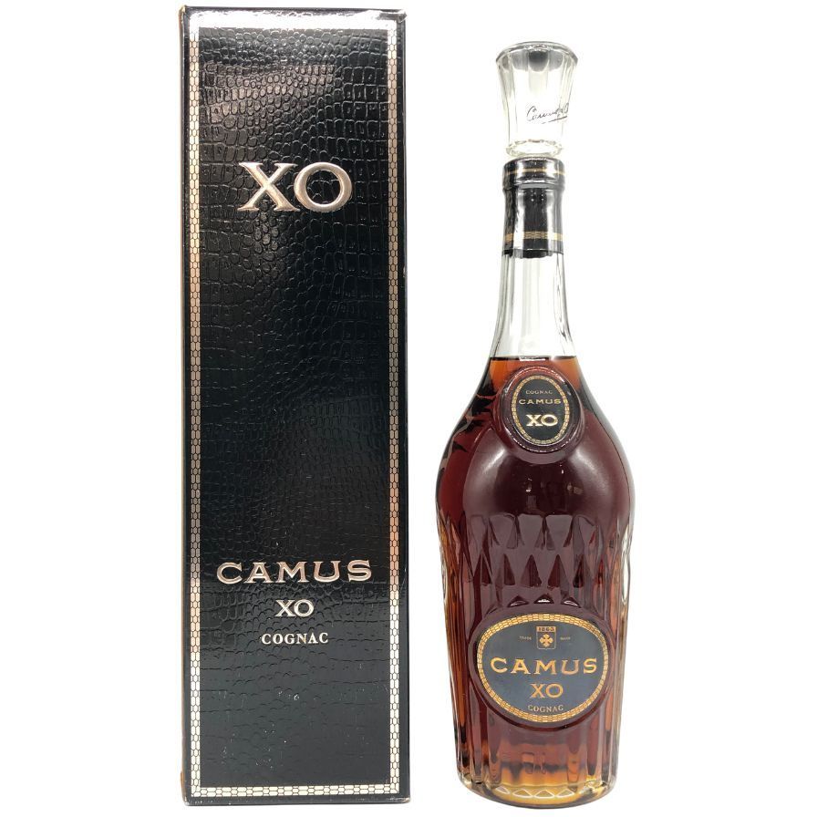 カミュー　XO ロングネック　保管未開封品 O-393】 カミュ XO ロングネック 箱付き 700ml 保管品 未開封 箱