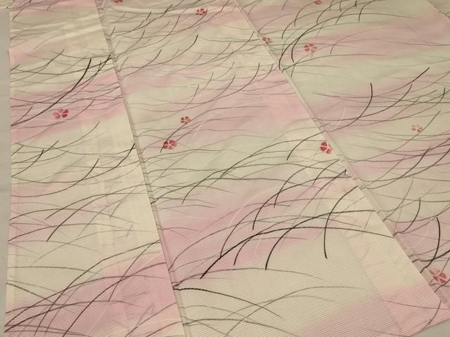 平和屋着物＊夏物　小紋　絽　芝桜文　暈し染め　正絹　逸品　AABA6517jd 楽天市場】平和屋着物＊夏物 小紋 絽 芝桜文 暈し染め 正絹 逸品