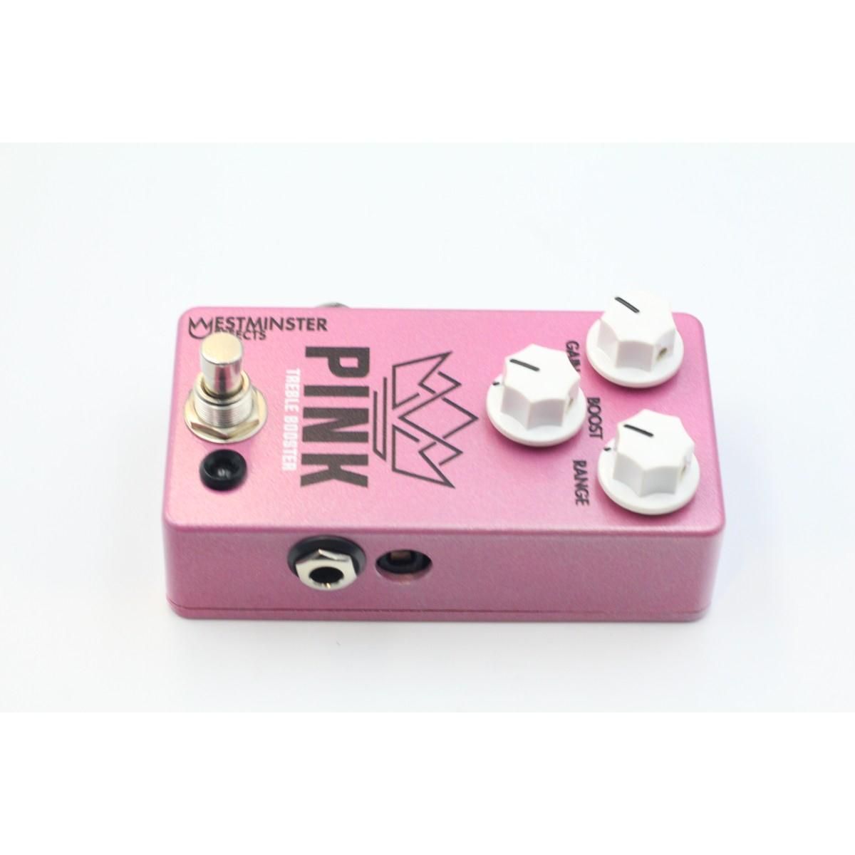 WESTMINSTER EFFECTS PINK TREBLE BOOSTER