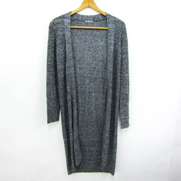 りこ　セオリーリュクス　theory luxeロングカーディガン　ブラック セオリーリュクス Theory luxe ロングカーディガン