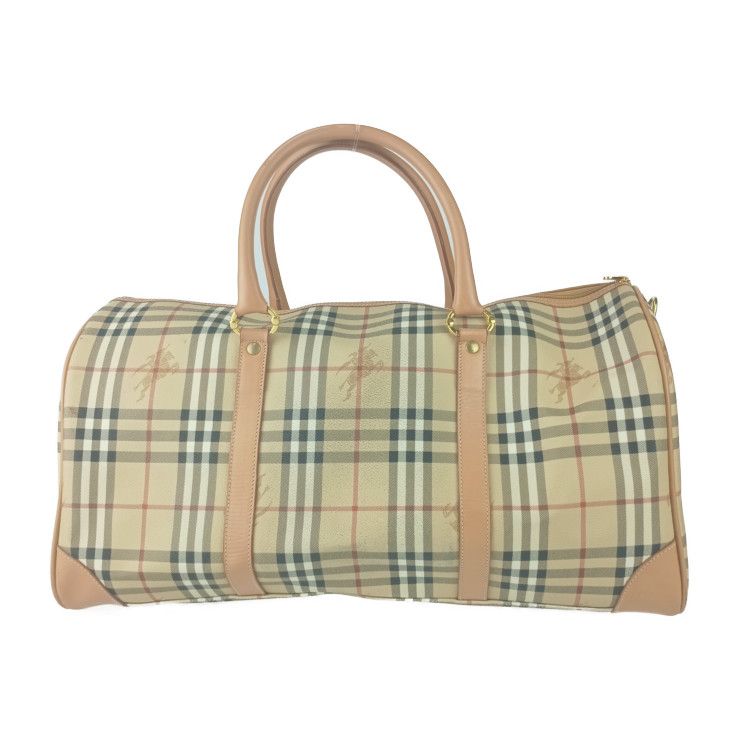 BURBERRY バーバリー　バーバリーズ　ボストンバッグ　旅行用バッグ Burberrys バーバリーズ ボストンバッグ ヘイマーケットチェック