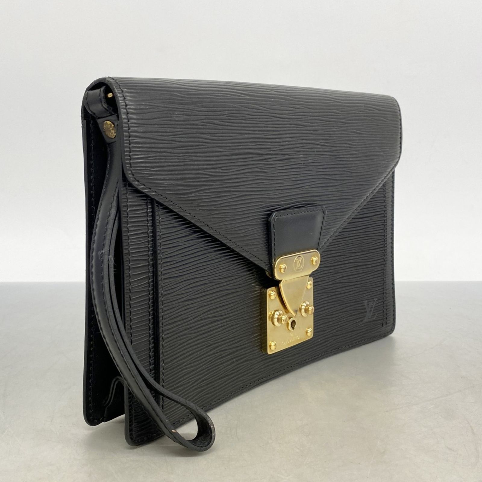 ルイ ヴィトン Louis Vuitton ルイ ヴィトン クラッチバッグ エピ ポシェットセリエドラゴンヌ M52612 ノワールメンズ レディース