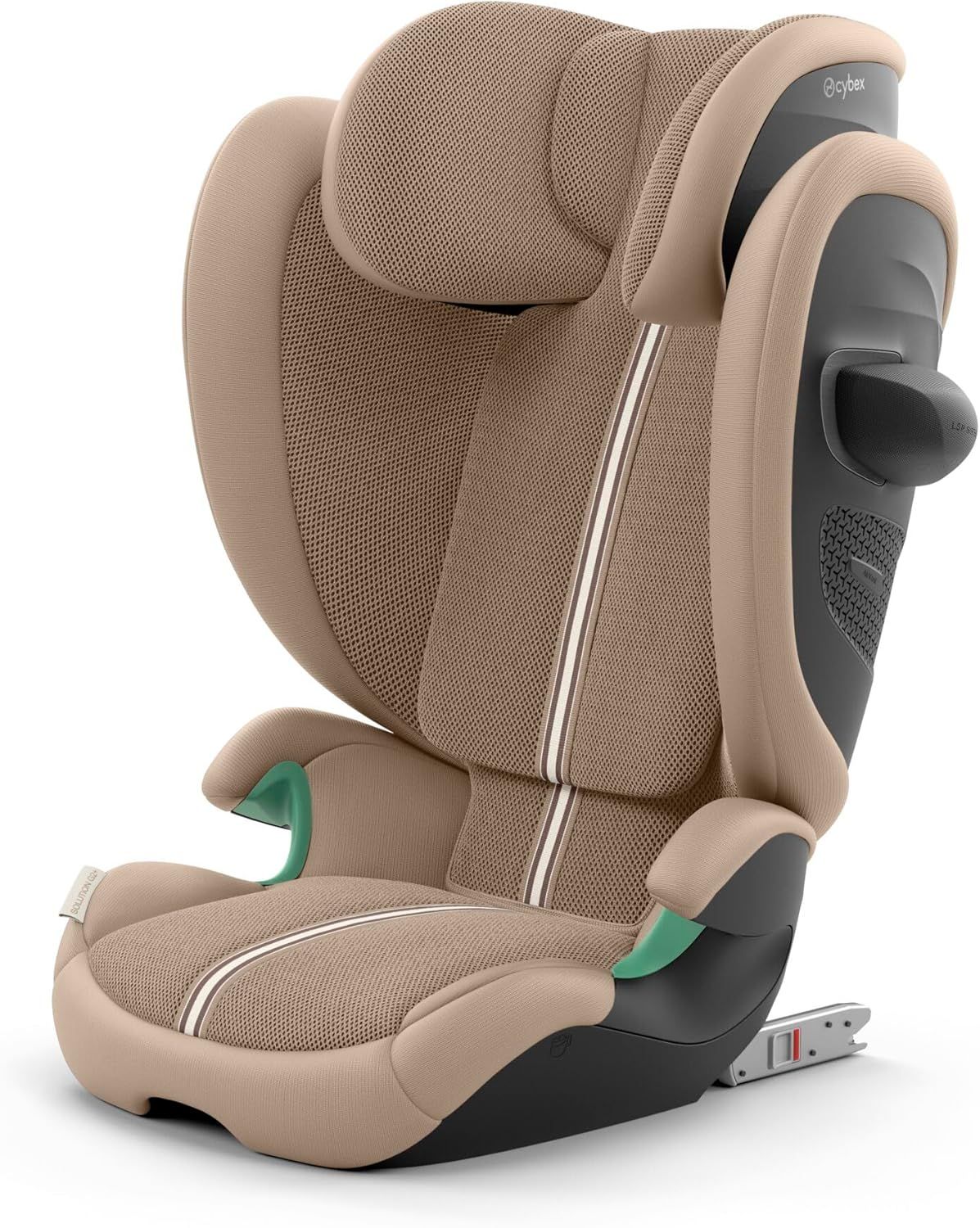 【Amazon.co.jp限定】cybex [ サイベックス ] SOLUTION G2 [ ソリューション G2 ] アーモンドベージュ プラス 折りたたみ、 ISOFIX 固定、 R129適合、 12歳 まで 使える、ロングユース、 軽量、 ジュニアシ