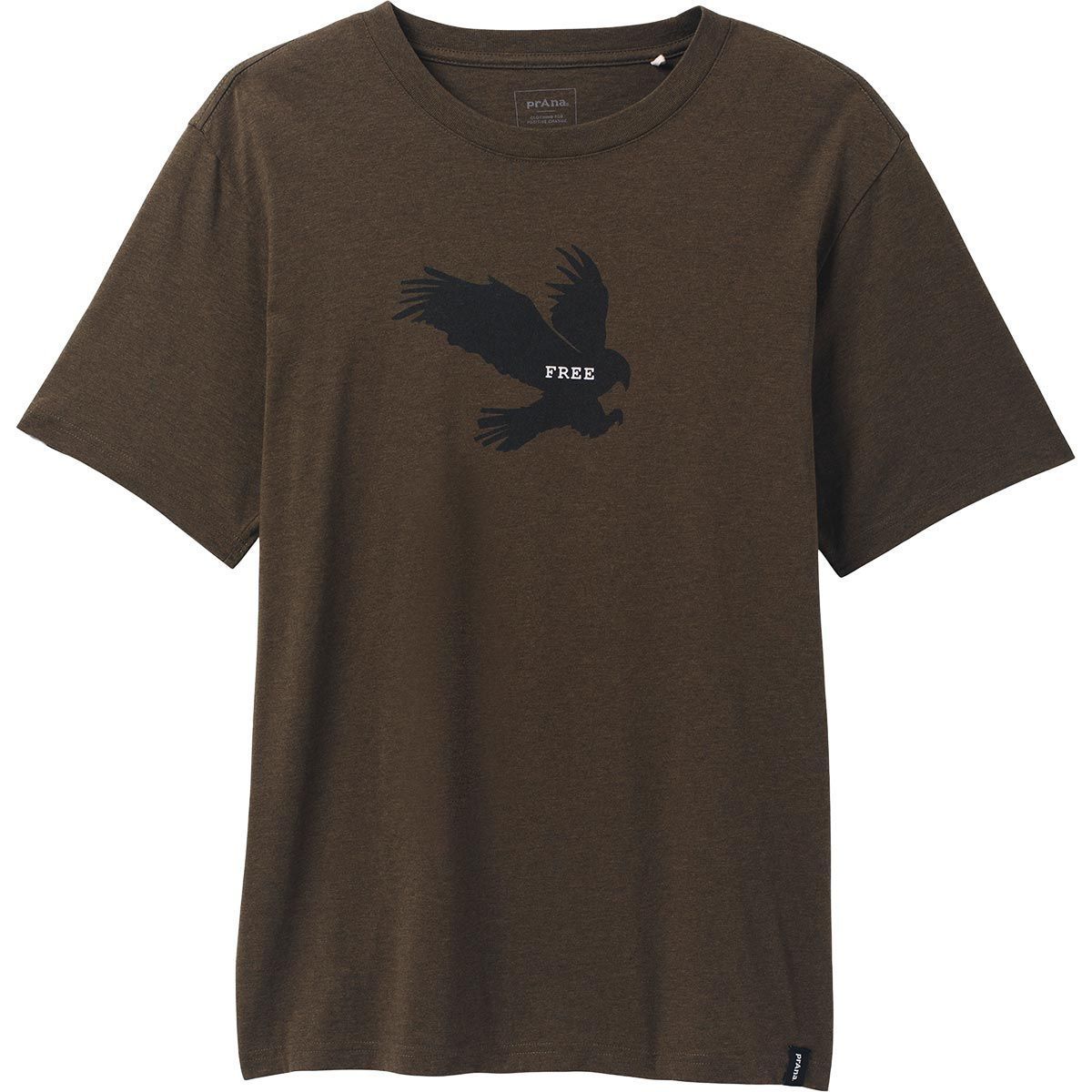 prAna Freebird Journeyman SS Men's T-Shirts プラナ フリーバード ジャーニーマン Ｔシャツ Peat Heather/ 緑 [1969881]