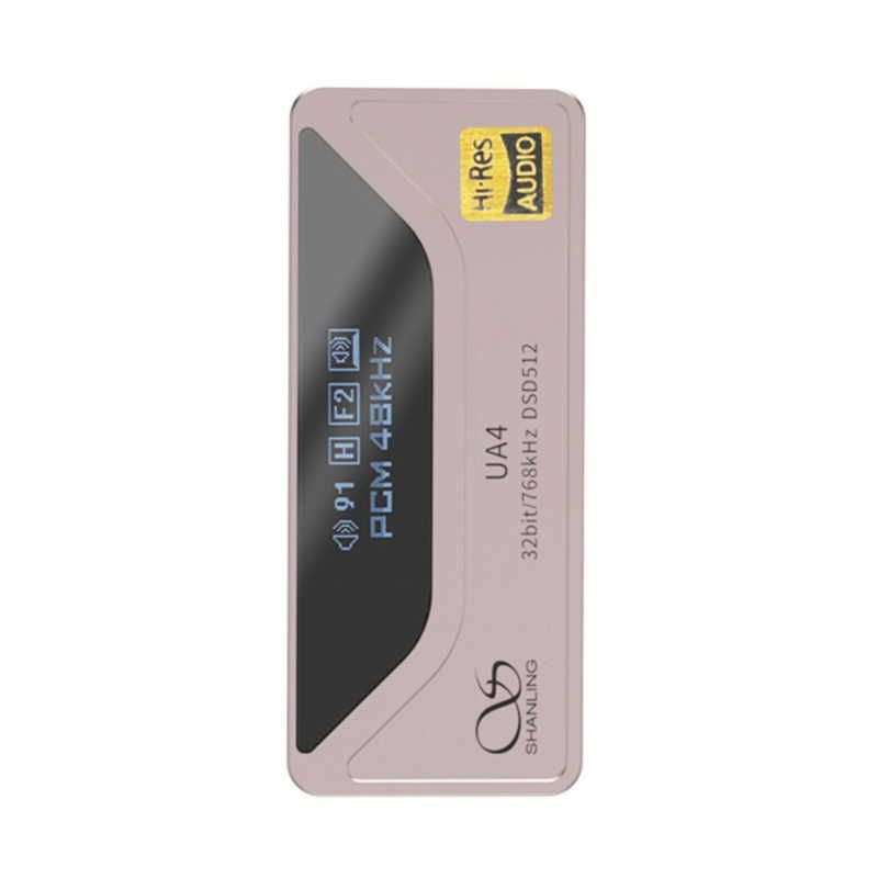 SHANLING 4.4mmバランスポータブルDACアンプ UA4 Titanium チタニウム ハイレゾ対応 UA4TI