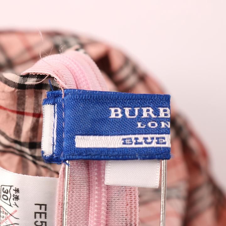 BURBERRY BLUELABEL ノバチェック キャミソール 36 フリル BURBERRY BLUELABEL ノバチェック キャミソール 36 フリル