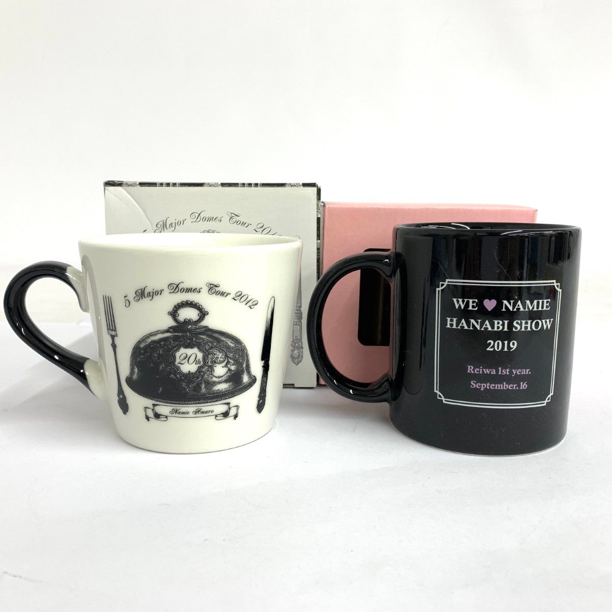 安室奈美恵 オフィシャルツアーグッズ 通販限定品 Finally プレート マグカップ 5点セット ブラック/ホワイト 雑貨 安室ちゃん  240002229839 - メルカリ