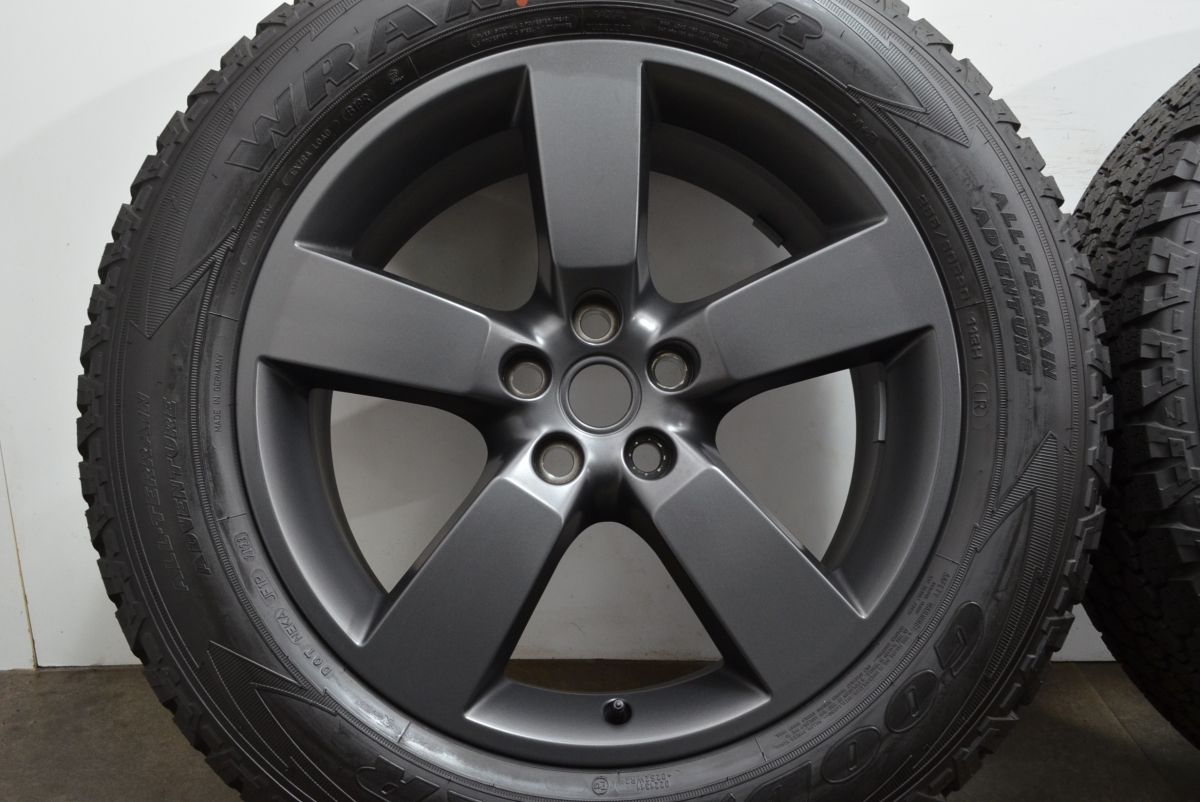 新車外し ランドローバー ディフェンダー 純正OP 20in 8.5J 41.5 PCD120 グッドイヤー WRANGLER 225 60R20 製 5本 バリ溝 FFCRYSTALESIA_COM