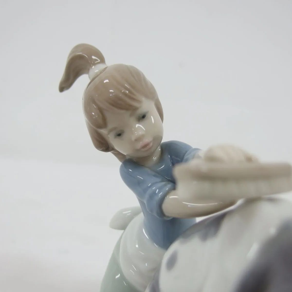 LLADRO リヤドロ 【きれいにしましょうね】フィギュリン 陶器人形 置物 - メルカリ