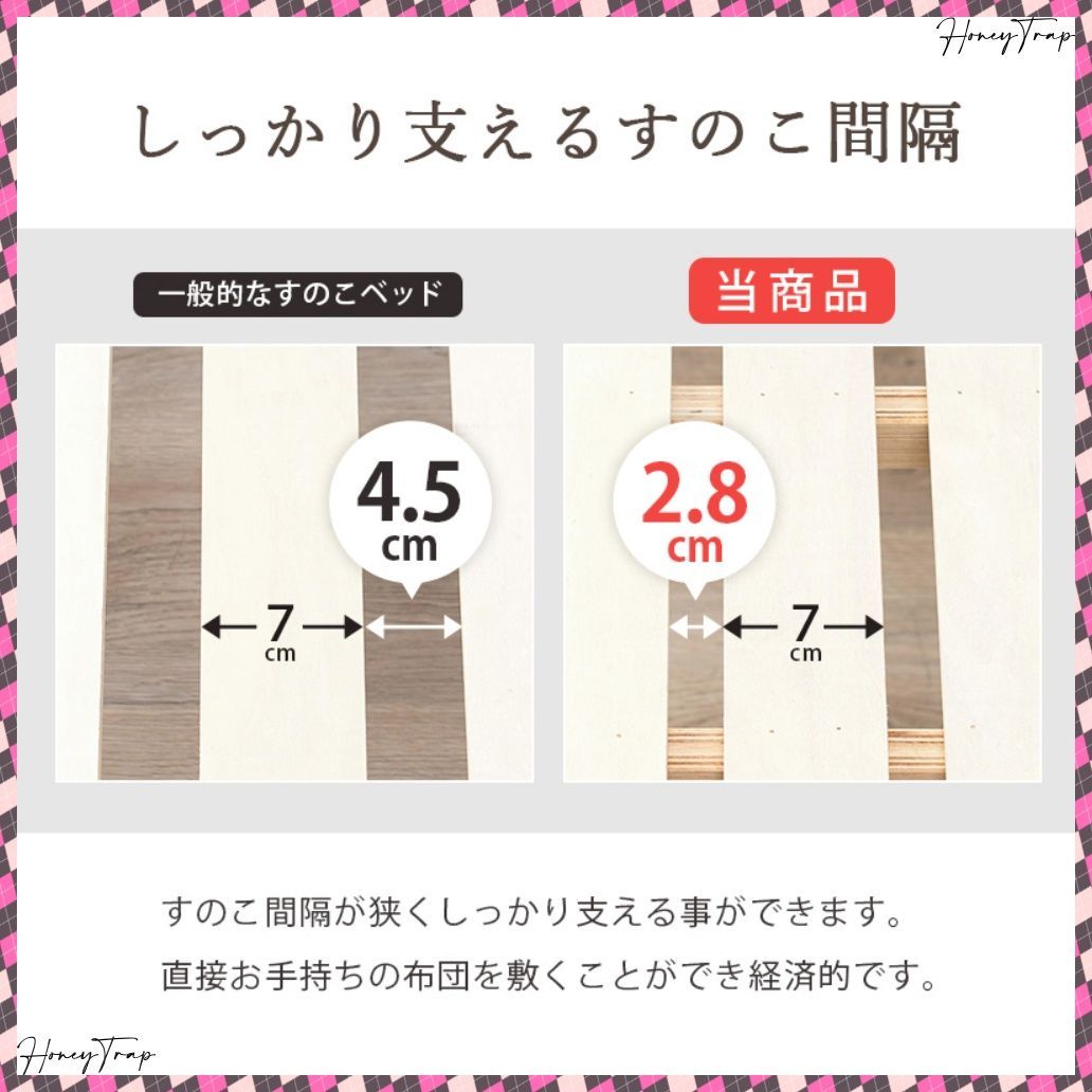 ベッドセミダブルベッド