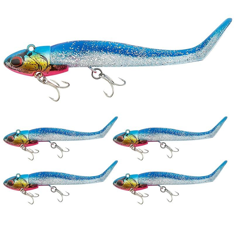 [青嵐ルアー] シーバス ルアー ジグヘッド ワーム 16g 22g 28g セット 予備ワーム付き エビ匂い シャッドワーム 集魚力 SR-SVHジグヘッド 0