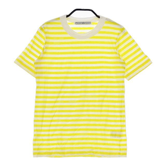 R&D.M.Co- 未使用品 コットン ボーダー 半袖Tシャツ カットソー