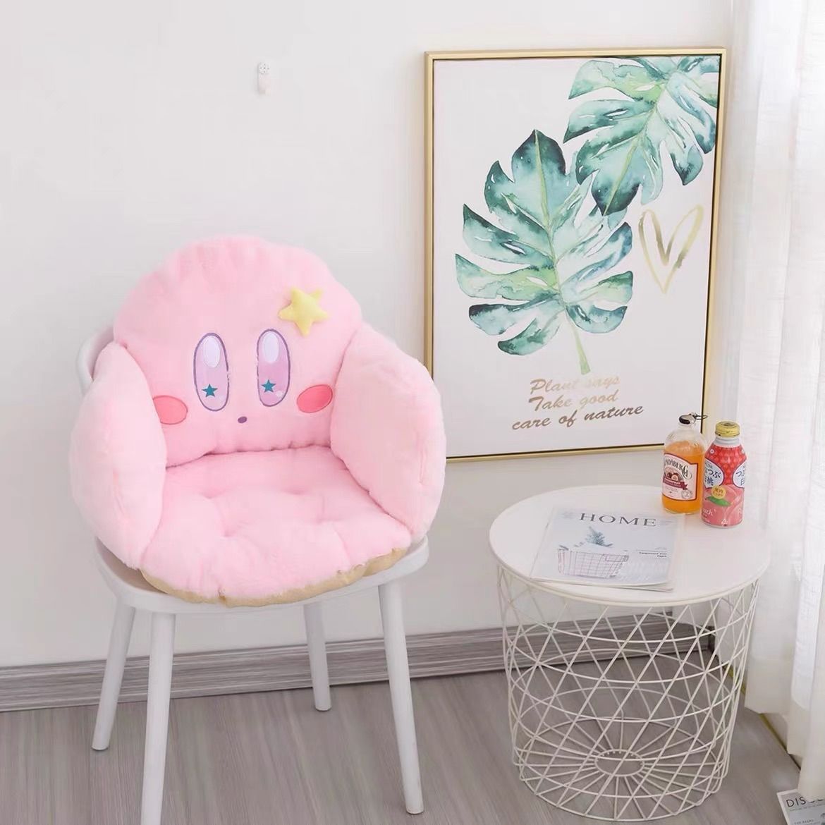 カービィ 座椅子 クッション 座布団 ソファ インテリア 星のカービィ