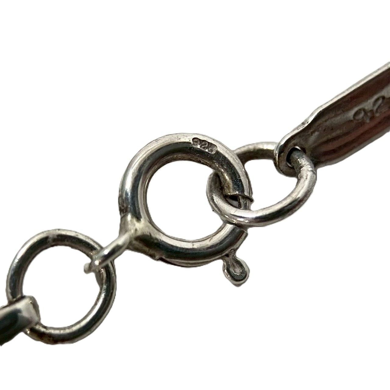 TIFFANY&Co.】ナローバー 1837 ネックレス SV925 SILVER/シルバー 総 