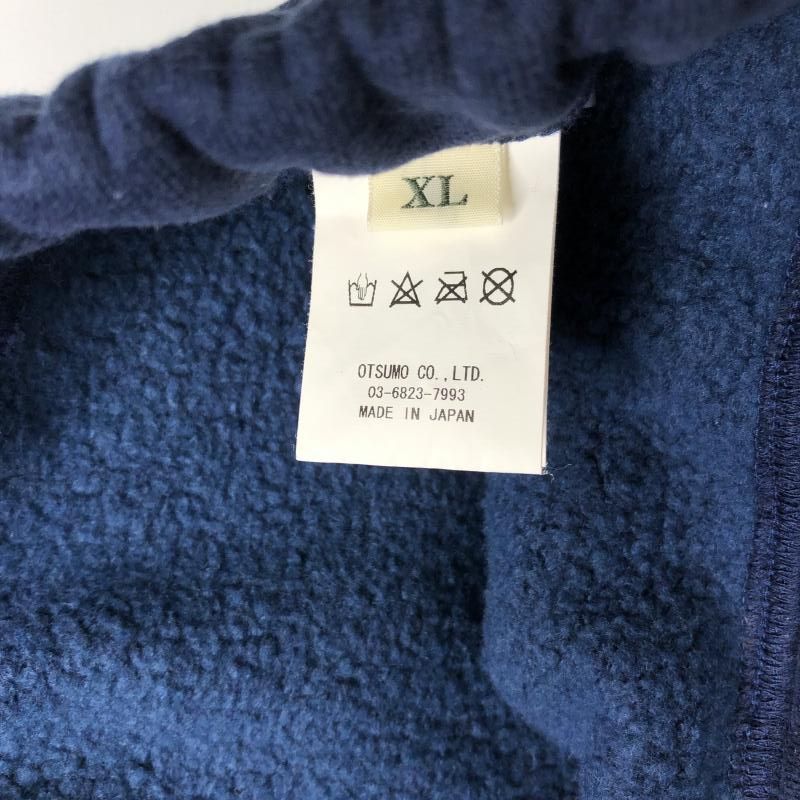 HUMAN MADE スウェット ネイビー XL HUMAN MADE ZIP-UP SWEATSHIRT