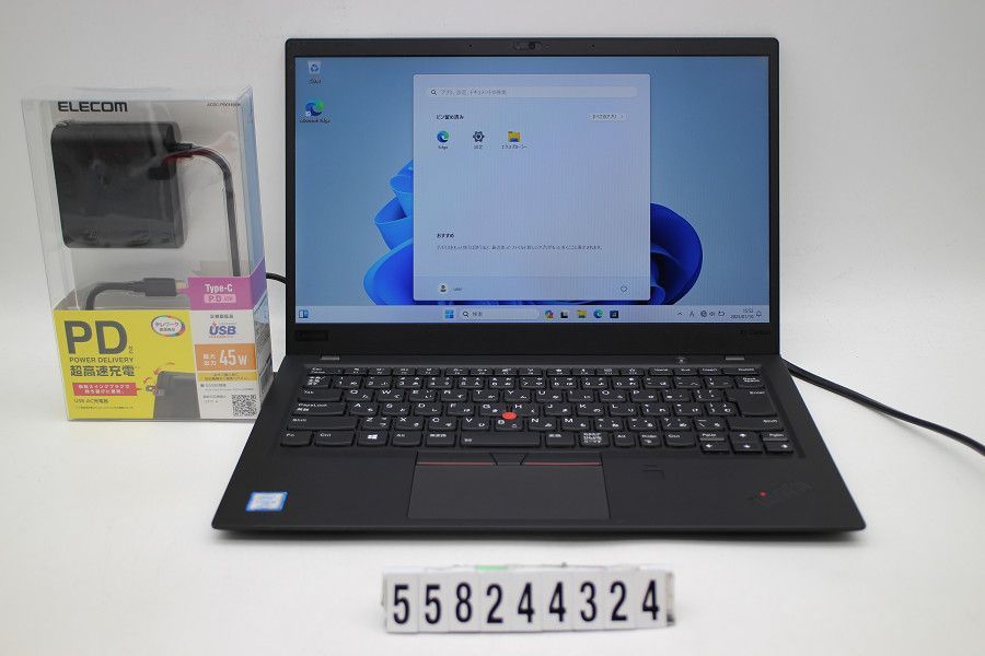 Lenovo ThinkPad X1 Carbon 6th Gen Core i5 8350U 1.7GHz/8GB/256GB(SSD)/14W/FHD(1920x1080)/Win11 【558244324】