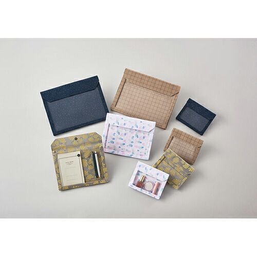 まとめ キングジム バッグインバッグ FLATTYWORKS L101ミモザ A 4ヨコ ミモザ 5466-L 101 ×