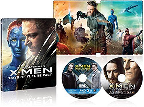 X-MEN:ファースト・ジェネレーション+フューチャーu0026パスト ブルーレイ版スチールブック仕様 [Blu-ray]