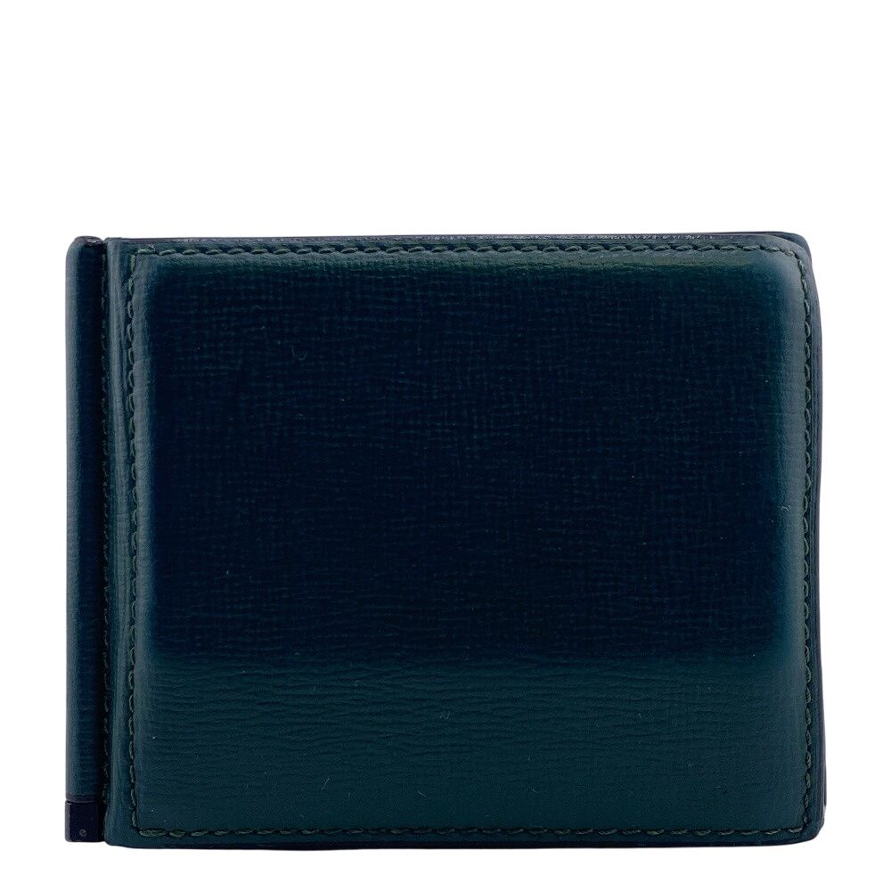 5%OFF フォロワークーポン Valextra ヴァレクストラ マネークリップ カードケース 財布 ウォレット ブランド 薄型 定期 グリーン メンズ おすすめ 人気